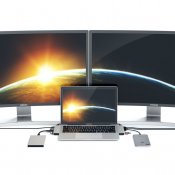 Satechi USB-C Pro Hub med 4K HDMI 85W - Sølv