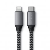 Satechi USB-C til lynladingskabel - Space grey