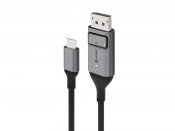 ALOGIC Ultra USB-C til DisplayPort 4K @ 60 Hz-kabel - Space grey