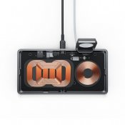 ALOGIC Ultra Power 3-i-1 trådløs opladningsdock - Rumgrå