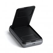 Satechi duo Wireless Charger-stativ - Space grey