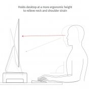 Twelve South Curve Stigerør - Hvid