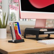 Twelve South powerPic Mod - Rammen, der oplader din telefon trådløst - Sort