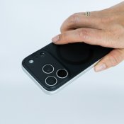 PhoneBack | iPhone 17 Pro | Frostad klar | Svart havssalt - Svart havssalt