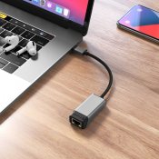 ALOGIC Ultra USB-C RJ45 Gigabit Ethernet -sovitin RJ45:een - Avaruuden harmaa