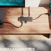 ALOGIC SPARK 6-i-1 USB4-hub med 8K HDMI - Rumgrå