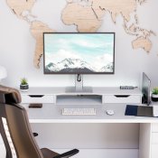 ALOGIC Clarity 27" UHD 4K -näyttö - Hopea