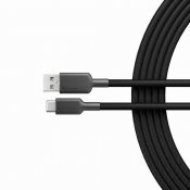 ALOGIC Elements PRO USB-A til USB-C Opladningskabel - Sort