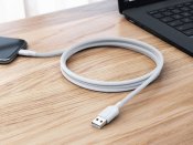 ALOGIC Elements PRO USB-A - USB-C latauskaapeli - 1m - Valkoinen