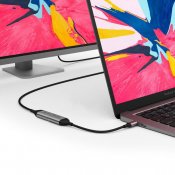 ALOGIC Ultra USB-C til HDMI 4K @60 Hz-adapter - Space grey