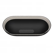 KeyBudz artisan Series læderetui til AirPods 4. generation - Sort