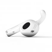 KeyBudz earBuddyz til AirPods 4 - Hvid