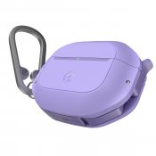 KeyBudz elementProof Series-etui til AirPods 4. generation - Vild lavendel