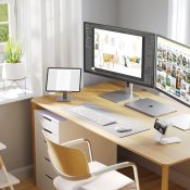 ALOGIC Echelon USB-C Oppladbart Bluetooth Tastatur i full størrelse med nordisk layout - Hvit