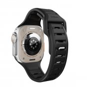 KeyBudz journey Apple Klockarmband - Kolsvart