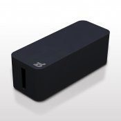 Bluelounge Cablebox - The original of the Blue Lounge! Flame-resistant cord storage - Black