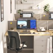 ALOGIC Clarity 32" UHD 6k -monitori, jossa on 95 W teholähetyksen kosketusnäyttö ja taitettava jalusta