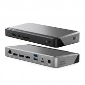 ALOGIC  PRIME DX3 Universal Dock w. Triple 4K and with 100W PD