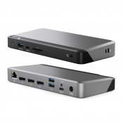 ALOGIC PRIME MX3 Universal Dock w. Tripple 4K and with 100W Power Delivery