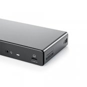 ALOGIC USB-C 16-i-1 dokkingstasjon DV4 med fire skjermer - Space Grey