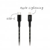 Usbepower EVERTEK USB-C till Lightning - 1,2m Lightningkabel med Kevlarförstärkning