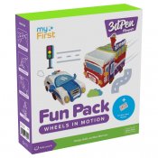 myFirst 3dPen Make Filaments Fun Pack Wheels in Motion