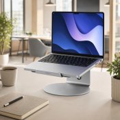 ALOGIC Elite 360 vridbart laptopställ - Silver