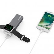 Kanex GoPower Watch Battery - Kannettava 5200 mAh:n akku Apple Watch -kelloon ja puhelimeen