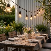 Lite Bulb Moments Smart Light Chain – Vintage Edison - White