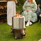 herQs røgfri bålplads - Cozy - Sølv