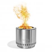 herQs røykfri FirePit - Blaze - Sølv