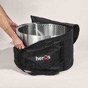 herQs røykfri FirePit Chief - Rustfritt stål
