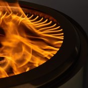 herQs røykfri FirePit - Cozy - Sølv