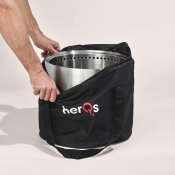 herQs røykfri FirePit - Cozy - Sølv