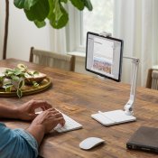 Twelve South HoverBar Duo Snap for iPad – flexible arm for all iPads - White
