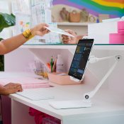 Twelve South HoverBar Duo Snap for iPad – flexible arm for all iPads - White