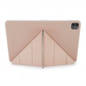iPad Pro 11" (2021) Origami No4 Folio - pölyisen vaaleanpunainen