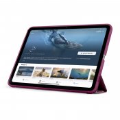 iPad Pro 11 (M5/M4) Origami No1 originalt cover - bordeaux - Vinrød