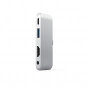 Satechi USB-C Mobile Pro Hub - den perfekte ledsager til din nye iPad Pro - Sølv
