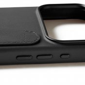 Mujjo Wallet Leather Case for iPhone 17 Pro Max - Black