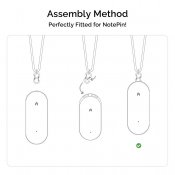 Plaud NotePin/ NotePin S Halsrem - Svart