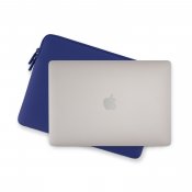 MacBook 13/14 Classic Fit-etui - Lysende blå - Lysende blå
