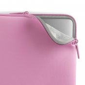 MacBook 13/14 sleeve med klassisk pasform - Poplyserød - Pop-pink
