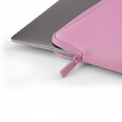 MacBook 13/14 sleeve med klassisk pasform - Poplyserød - Pop-pink