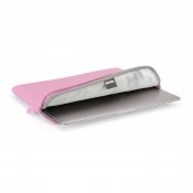 MacBook 13/14 sleeve med klassisk pasform - Poplyserød - Pop-pink