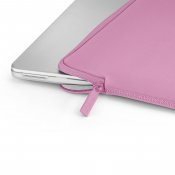 MacBook 13/14 sleeve med klassisk pasform - Poplyserød - Pop-pink