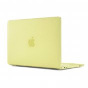 Pipetto MacBook Neo 13 (A18 Pro) gennemsigtigt hårdskalcover - Frostet citrus