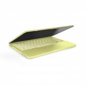 Pipetto MacBook Neo 13 (A18 Pro) gennemsigtigt hårdskalcover - Frostet citrus