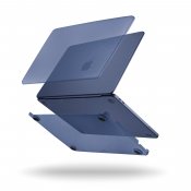 Pipetto MacBook Neo 13 (A18 Pro) Hardshell Clear Case - Frosted Indigo