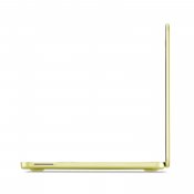 Pipetto MacBook Neo 13 (A18 Pro) gennemsigtigt hårdskalcover - Frostet citrus